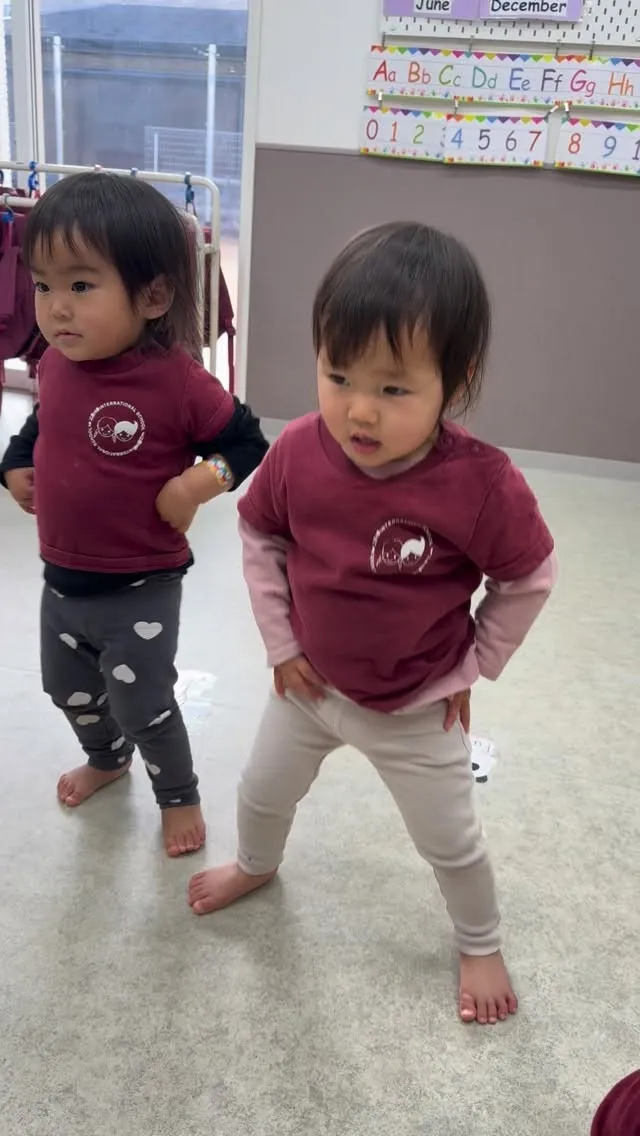 Pre-KはKinderと過ごす事が多くなり