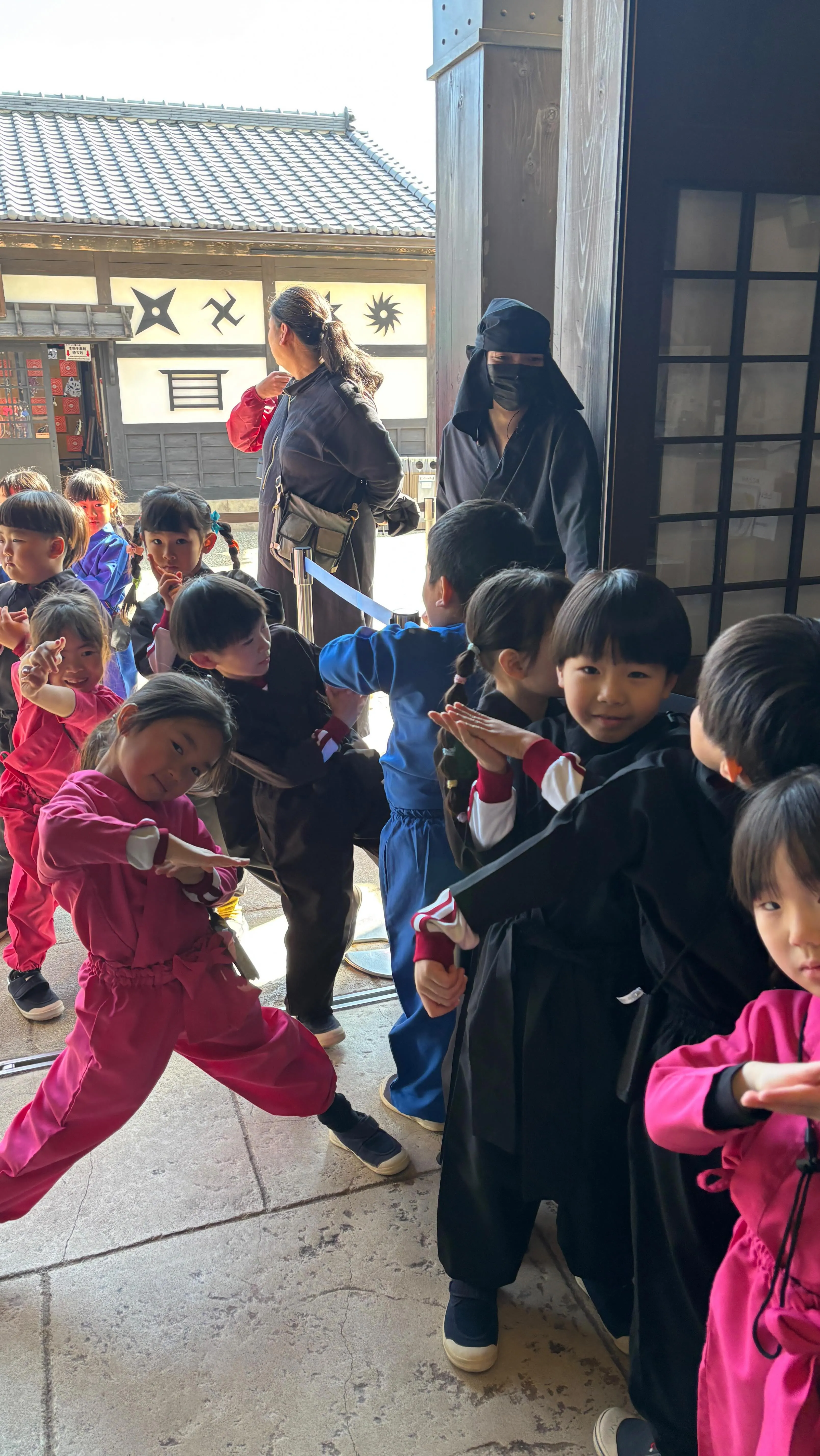 K3クラス卒園遠足 in 太秦映画村🥷